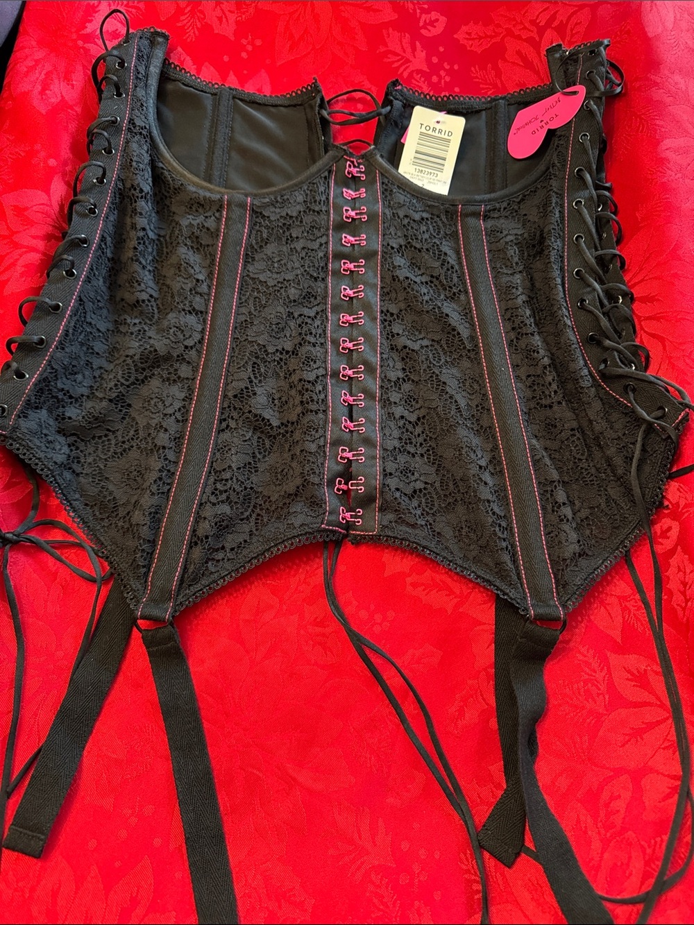 Torrid x Betsey Johnson Corset Open Bustier